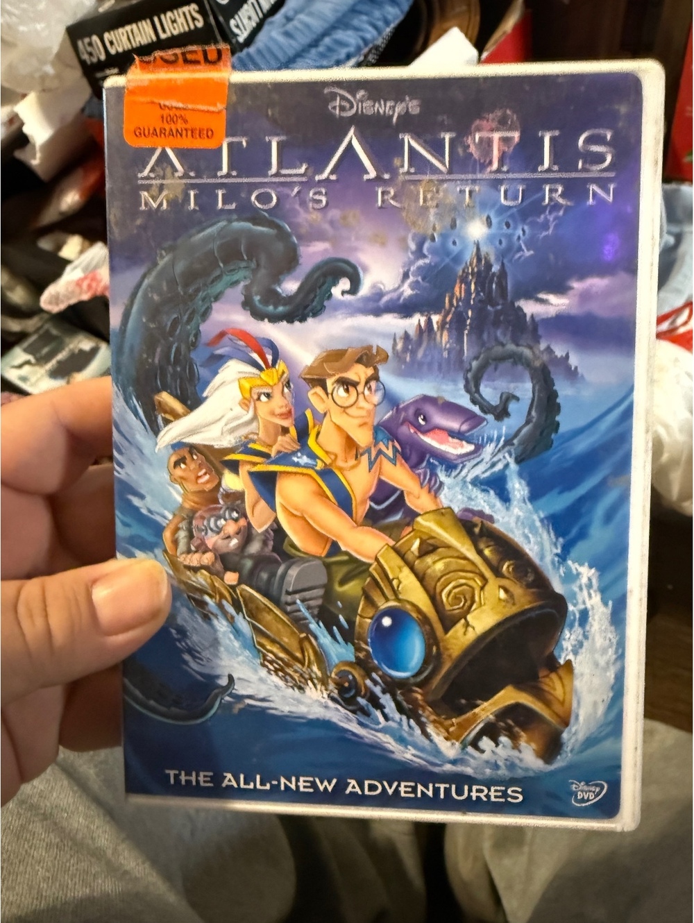 Disney's Atlantis Milo's Return DVD Movie